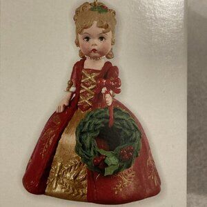 2012 Hallmark Ornament Colonial Christmas Madame Alexander #17 Series 17th New